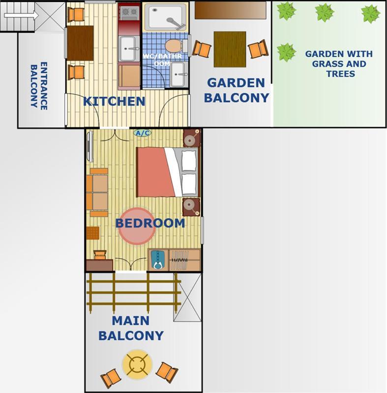 Mirthios-Hill Apartments Плакиас Экстерьер фото